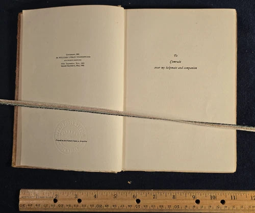 Wild Brother by William Lyman Underwood – Second Impression (1922)